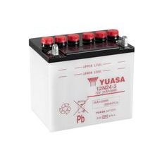 Konvenční 12V akumulátor bez kyseliny YUASA 12N24-3