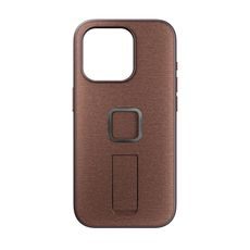 PEAK DESIGN POUZDRO EVERYDAY CASE S POUTKEM, IPHONE - ČERVENOHNĚDÁ - KRYTY NA TELEFON - NA MOTORKU