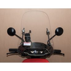 PLEXI HORWIN 600555 PRŮHLEDNÁ EK1 - PLEXI ŠTÍTY - NA MOTORKU