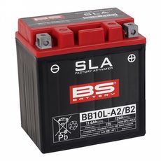 TOVÁRNĚ AKTIVOVANÁ MOTOCYKLOVÁ BATERIE BS-BATTERY BB10L-B2 (FA) (YB10L-B2 (FA)) SLA - TOVÁRNĚ AKTIVOVANÉ - NA MOTORKU