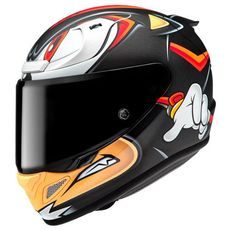 HJC PŘILBA RPHA 12 SHADOW THE HEDGEHOG MC1SF - BEZ SLUNEČNÍ CLONY - NA MOTORKÁŘE