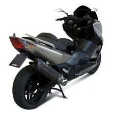 VÝFUK KOMPLETNÍ 2X1 MIVV SUONO Y.028.L9 VÍČKO Z ČERNÉ OCELI/KARBONU - VÝFUKY - NA MOTORKU