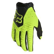 Motokrosové rukavice FOX Pawtector Glove MX21 - žlutá