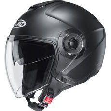 HJC PŘILBA I40N SOLID SEMI FLAT BLACK - OTEVŘENÉ HELMY - NA MOTORKÁŘE