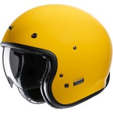 HJC PŘILBA V31 SOLID DEEP YELLOW - OTEVŘENÉ HELMY - NA MOTORKÁŘE