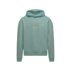 VESPA mikina s kapucí Jersey - mentolová