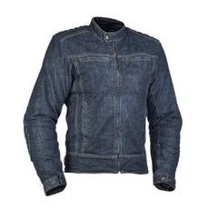 Stylová džínová moto bunda MBW JAMES DENIM JACKET - modrá