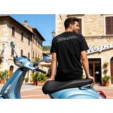 PÁNSKÉ TRIČKO VESPA GRAPHIC - ČERVENÁ - TRIČKA - NA MOTORKÁŘE