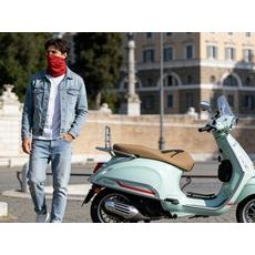 MIKINA VESPA S KAPUCÍ SEAN WOTHERSPOON - ŠEDÁ - MIKINY - NA MOTORKÁŘE