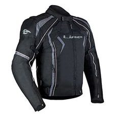 PÁNSKÁ TŘÍVRSTVÁ TEXTILNÍ BUNDA MBW NEO - ČERNO ŠEDÁ - TEXTILNÍ BUNDY - NA MOTORKÁŘE