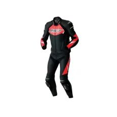 PÁNSKÁ KOŽENÁ BUNDA - RST 103635 TRACTECH EVO D3O - ČERVENÁ - KOŽENÉ BUNDY - NA MOTORKÁŘE