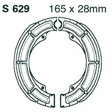 Sada brzdových čelistí EBC S629G drážkovaný
