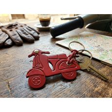 KLÍČENKA VESPA FABIONI - ČERNÁ - DÁRKY PRO FANOUŠKY VESPA - NA MOTORKÁŘE