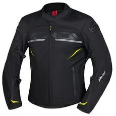 Sportovní textilní bunda - zkrácená iXS CARBON-ST černá