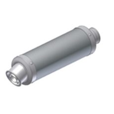 KONCOVKA VÝFUKU MIVV ROUND ACC.016.S6 TITAN Ø55 INLET - NÁHRADNÍ DÍLY A PŘÍSLUŠENSTVÍ - NA MOTORKU