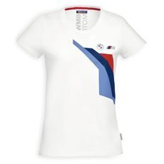 DÁMSKÉ TRIKO BMW MOTORSPORT - BÍLÉ - TRIČKA - NA MOTORKÁŘE