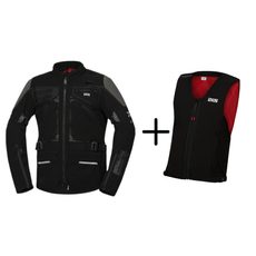 Jezdi bezpečně s IXS - set Adventure pro pány - černá