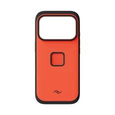 PEAK DESIGN GNAR CASE IPHONE 18 - KORÁLOVĚ ORANŽOVÁ - KRYTY NA TELEFON - NA MOTORKU