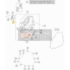 HUSQVARNA SHIFT SHAFT SENSOR - ELEKTRONIKA - NA MOTORKU