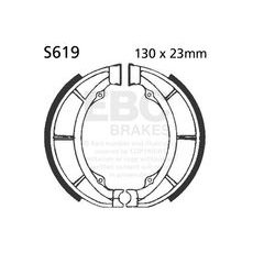 SADA BRZDOVÝCH ČELISTÍ EBC S619 - BRZDY - NA MOTORKU