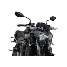 SPOILERY PUIG D12 22472C KARBONOVÝ VZHLED - PLEXI ŠTÍTY - NA MOTORKU