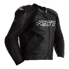 Pánská kožená bunda RST 2357 TRACTECH EVO 4 CE - černá