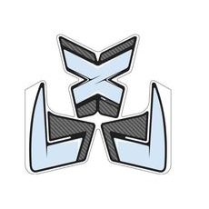 TANKPAD PUIG SPECIFIC 9132C KARBONOVÝ VZHLED S BOČNÍ ČÁSTÍ - TANKPADY NA MOTORKU - NA MOTORKU