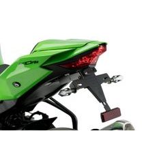 NASTAVITELNÝ DRŽÁK SPZ PUIG 20535N ČERNÝ - DRŽÁKY SPZ - NA MOTORKU