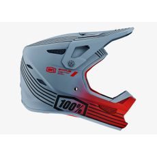 PŘILBA STATUS, 100% - USA (ŠEDÁ) - MOTOKROSOVÉ HELMY - NA MOTORKÁŘE