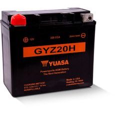 Továrně aktivovaná motocyklová baterie YUASA GYZ20H