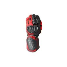 PÁNSKÉ RUKAVICE - RST 103715 PRO SERIES GP D3O GLOVES - ČERVENÁ - KOŽENÉ RUKAVICE - NA MOTORKÁŘE