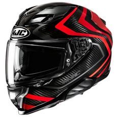 HJC PŘILBA F71 CARBON NEVIO MC1 - SE SLUNEČNÍ CLONOU - NA MOTORKÁŘE