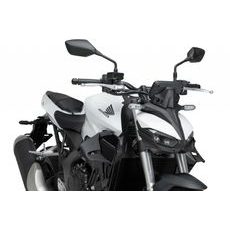 SPOILERY PUIG D12 22384J MATNÁ ČERNÁ - PLEXI ŠTÍTY - NA MOTORKU