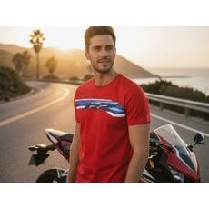HONDA TEE-SHIRT RACING MAN RED - TRIČKA - NA MOTORKÁŘE