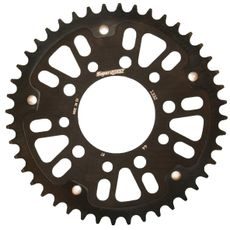 ŘETĚZOVÁ ROZETA SUPERSPROX STEALTH RST-1332:44-BLK ČERNÝ 44 ZUBŮ, 525 - ROZETY - NA MOTORKU