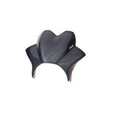 PLEXI ŠTÍT PUIG WAVE 2177C KARBONOVÝ VZHLED - PRO KRUHOVÁ SVĚTLA - NÍZKÉ - NA MOTORKU