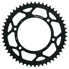 ŘETĚZOVÁ ROZETA SUPERSPROX RFE-797:51-BLK ČERNÝ 51 ZUBŮ, 428 - OCELOVÉ - NA MOTORKU