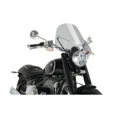 PLEXI ŠTÍT PUIG NEW. GEN TOURING 20527H KOUŘOVÁ - PRO NEKRUHOVÁ SVĚTLA - NA MOTORKU