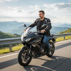 AIRBAGOVÁ BUNDA TUCANO URBANO AIRCSUD 2-V-1 - ČERNÁ - AIRBAGOVÉ BUNDY - NA MOTORKÁŘE