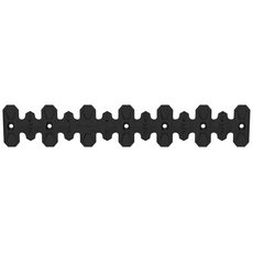 OCHRANNÝ KRYT HLAVICE VÝFUKOVÉHO POTRUBÍ POLISPORT ARMADILLO 8483800001 DLOUHÉ ČERNÝ - KRYTY - NA MOTORKU