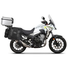 Kompletní sada bočních adventure brašen SHAD TERRA TR40 a hliníkového 55L vrchního kufru, včetně montážní sady SHAD HONDA CB 500 X