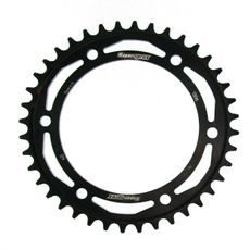 ŘETĚZOVÁ ROZETA SUPERSPROX RFE-1306:40-BLK ČERNÝ 40 ZUBŮ, 530 - OCELOVÉ - NA MOTORKU