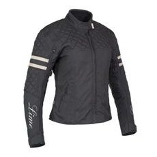 DÁMSKÁ TEXTILNÍ BUNDA MBW SOPHIA - ČERNÁ - TEXTILNÍ BUNDY - NA MOTORKÁŘE