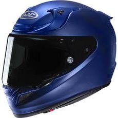 HJC PŘILBA RPHA 12 SOLID SEMI FLAT METALLIC BLUE - BEZ SLUNEČNÍ CLONY - NA MOTORKÁŘE
