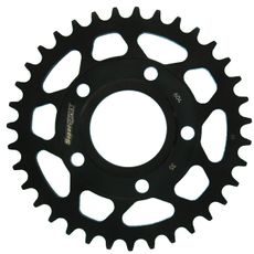 ŘETĚZOVÁ ROZETA SUPERSPROX RFE-604:35-BLK ČERNÝ 35 ZUBŮ, 520 - OCELOVÉ - NA MOTORKU