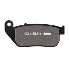 BRZDOVÉ DESTIČKY EBC FA381V - PŘEDNÍ - NA MOTORKU