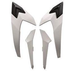 AIROH DRUHÝ VRCHNÍ KRYT VENTILACE VALOR - BÍLÁ - VENTILACE A KRYTY - NA MOTORKÁŘE