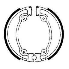 BRZDOVÉ ČELISTI FERODO 225129009 - BRZDY - NA MOTORKU