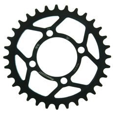 ŘETĚZOVÁ ROZETA SUPERSPROX RFE-1910:32-BLK ČERNÝ 32 ZUBŮ, 520 - OCELOVÉ - NA MOTORKU