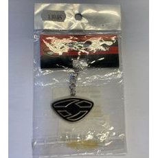 PŘÍVĚŠEK ALLOY KOVOVÝ - ČERNÁ - KLÍČENKY - NA MOTORKÁŘE